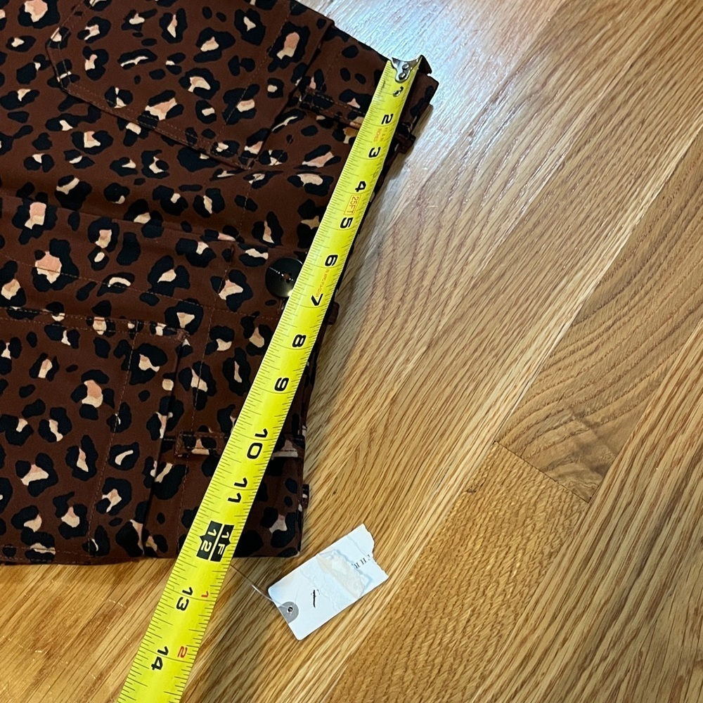 Anthropologie Colette Crop Wide Leg Ponte Pants Size 23 NWT - Picture 7 of 14